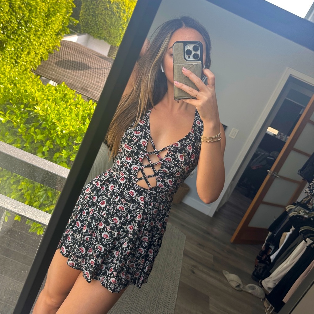LF paisley patterned romper
